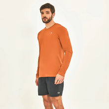 Carregar imagem no visualizador da galeria, Image 02: Uv Line T-Shirt For Men Longsleeve Sport Fit Caramelo
