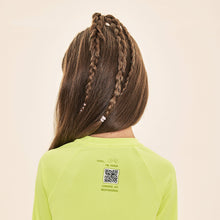 Carregar imagem no visualizador da galeria, Image 04: Uv Line Rash Guard Acqua Qr Code Amarelo Fluor Upf50+
