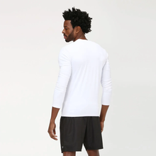 Carregar imagem no visualizador da galeria, Model Back: Uv Line Rash Guard Longsleeve Uvpro Branco Upf50+
