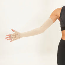 Carregar imagem no visualizador da galeria, Image 05: Uv Line Glove Extra Long Gloves Uni Chocolate Upf50+
