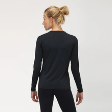 Carregar imagem no visualizador da galeria, Model Back: Uv Line Rash Guard Uvpro Br Ml Preto Fem
