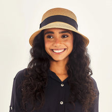 Carregar imagem no visualizador da galeria, Model Front: Uv Line Bucket Hat Cap-Ferrat Kaki Upf50+
