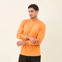 Carregar imagem no visualizador da galeria, Image 04: Uv Line Rash Guard Longsleeve Uvpro Masc Orange Upf50+
