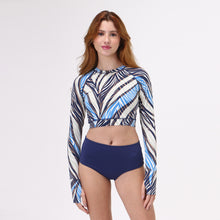 Carregar imagem no visualizador da galeria, Model Front: Uv Line Set Bikini Ondas Upf50+
