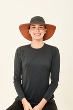 Carregar imagem no visualizador da galeria, Image 04: Uv Line Floppy Hat San Diego Preto Caramelo Upf50+

