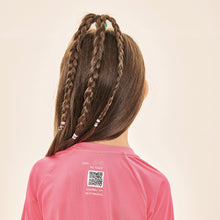 Carregar imagem no visualizador da galeria, Image 04: Uv Line Rash Guard Acqua Qr Code Chiclete Fluor Upf50+
