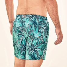 Carregar imagem no visualizador da galeria, Image 04: Uv Line Swim Shorts Short Acqua Coqueiros Turquesa Upf50+
