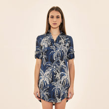 Carregar imagem no visualizador da galeria, Image 05: Uv Line Shirtdress Shirtdress Coqueiros Marinho Upf50+
