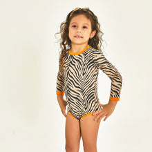 Carregar imagem no visualizador da galeria, Image 02: Uv Line Baby Swimwear Swimsuit Baby Zebra Upf50+
