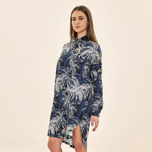 Carregar imagem no visualizador da galeria, Image 02: Uv Line Shirtdress Shirtdress Ipanema Coqueiros Marinho Upf50+
