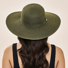 Carregar imagem no visualizador da galeria, Model Back: Uv Line Floppy Hat Hat Jurere Imp Fem Green Militar Upf50+
