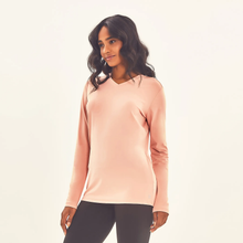 Carregar imagem no visualizador da galeria, Image 02: Uv Line Rash Guard Longsleeve Sport Fit Solar Rose Upf50+
