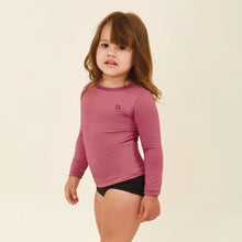 Carregar imagem no visualizador da galeria, Image 02: Uv Line Rash Guard Longsleeve Baby Malva Upf50+
