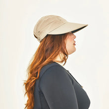 Carregar imagem no visualizador da galeria, Image 04: Uv Line Caps Visor Capri Colors Nac Fem Sand Black Upf50+
