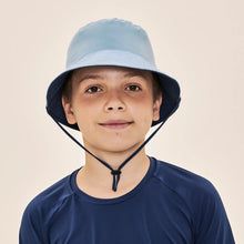 Carregar imagem no visualizador da galeria, Image 04: Uv Line Bucket Hat Basic Kids Maringo Azul Ceu Upf50+
