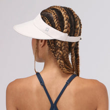 Carregar imagem no visualizador da galeria, Model Back: Uv Line Visor Visor Leblon Sand Upf50+
