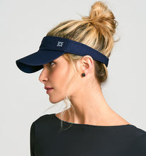 Carregar imagem no visualizador da galeria, Image 07: Uv Line Visor Visor Athletic Dry Fem Navy Blue Upf50+
