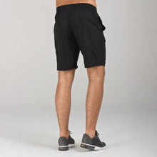 Carregar imagem no visualizador da galeria, Model Back: Uv Line Short For Men / Bermuda Shorts New Fit Br Masc Black Upf50+
