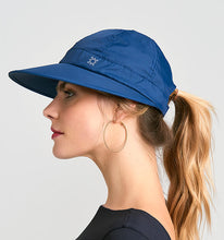 Carregar imagem no visualizador da galeria, Image 02: Uv Line Caps Visor Nice Fem Navy Blue Upf50+
