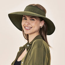 Carregar imagem no visualizador da galeria, Image 02: Uv Line Visor Visor Siena Imp Fem Militar Green Upf50+
