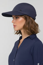 Carregar imagem no visualizador da galeria, Image 02: Uv Line Caps Visor Capri Colors Nac Fem Navy Blue Upf50+
