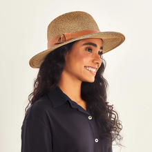 Carregar imagem no visualizador da galeria, Image 05: Uv Line Fedora Hat Hat Giovana Imp Fem Mescla Upf50+
