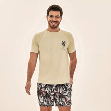 Carregar imagem no visualizador da galeria, Model Front: Uv Line T-Shirt For Men T-Shirt Uvline Coqueiro Upf50+
