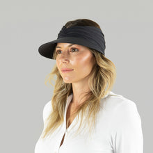 Carregar imagem no visualizador da galeria, Image 02: Uv Line Visor Visor Granada Eva Fem Matte Black Upf50+
