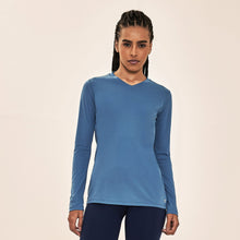 Carregar imagem no visualizador da galeria, Model Front: Uv Line Rash Guard Longsleeve Sport Fit Aco Upf50+
