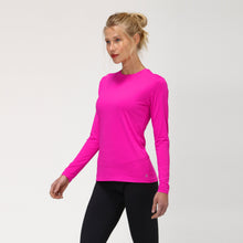Carregar imagem no visualizador da galeria, Image 02: Uv Line Rash Guard Camiseta Uv X Pro Ml Rosa Upf50+
