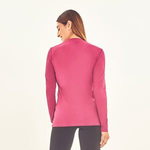 Longsleeve Sport Fit Fuchsia UPF50+