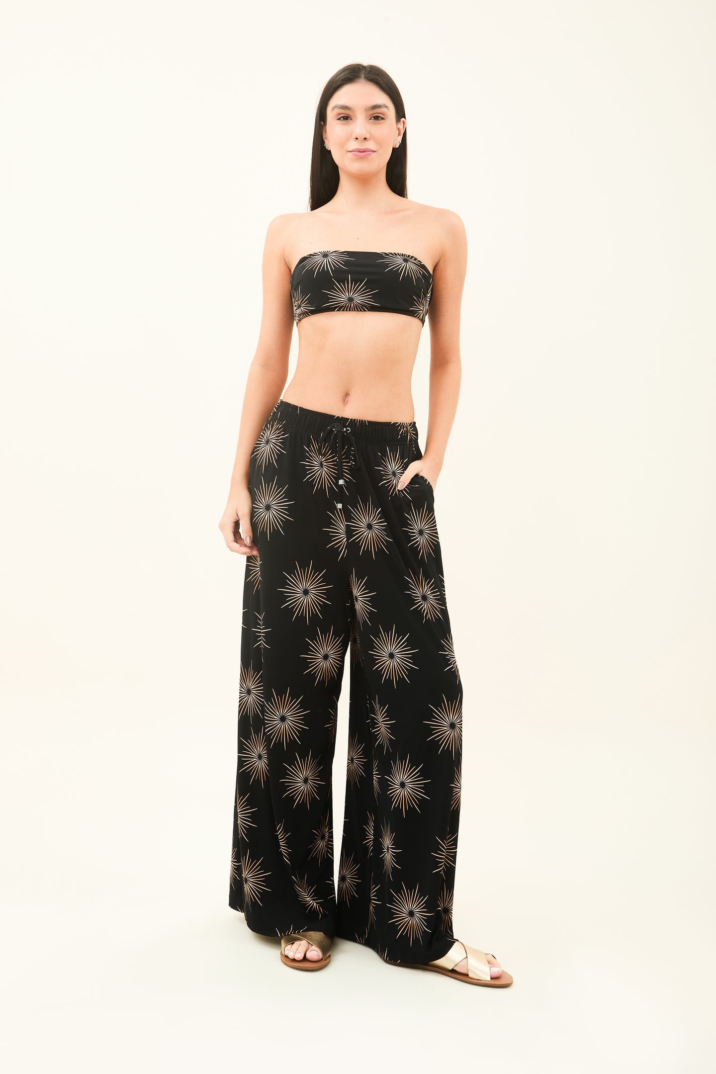 Pantalona Shine-Preto UPF50+