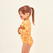 Carregar imagem no visualizador da galeria, Image 02: Uv Line Baby Swimwear Baby Solar Amarelo Upf50+

