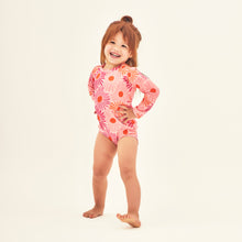Carregar imagem no visualizador da galeria, Image 02: Uv Line Baby Swimwear Baby Solar Rose Upf50+
