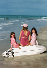 Carregar imagem no visualizador da galeria, Image 10: Uv Line Girl&#39;s Two-Piece Bikini Girl Solar Rose
