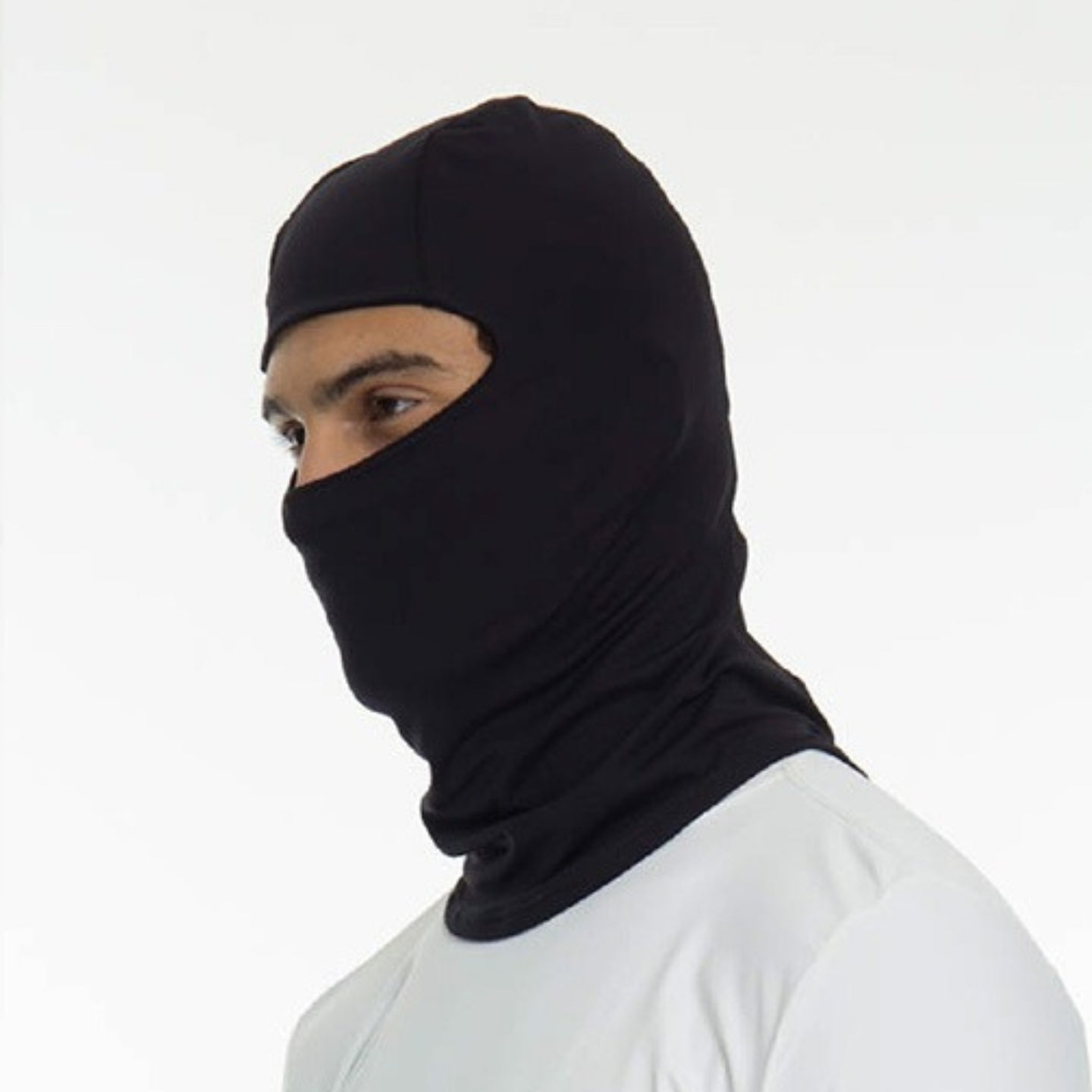 Gallery: Uv Line Flap Hat Black Balaclava Upf50+