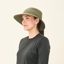 Carregar imagem no visualizador da galeria, Image 02: Uv Line Bucket Hat California Azul Verde Militar Upf50+
