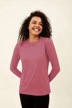 Carregar imagem no visualizador da galeria, Gallery: Uv Line Rash Guard Camiseta Uvpro Br Ml Malva Upf50+
