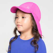 Carregar imagem no visualizador da galeria, Image 02: Uv Line Flap Hat Cap Leg Basic Kids Imp Inf Rosa Shock
