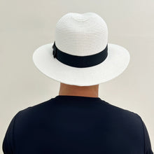 Carregar imagem no visualizador da galeria, Image 07: Uv Line Panama Hat Chapeu Shanghai Imp Uni Branco/Preto
