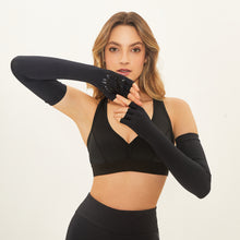 Carregar imagem no visualizador da galeria, Image 07: Uv Line Glove Extra Long Glove Preto Upf50+
