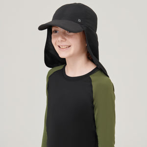 Image 02: Uv Line Caps Legionario Teens Preto Upf50+