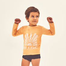 Carregar imagem no visualizador da galeria, Model Front: Uv Line Baby Swimwear Rash Guard Baby Solar Upf50+

