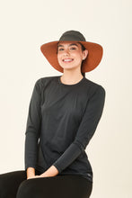 Carregar imagem no visualizador da galeria, Image 05: Uv Line Floppy Hat San Diego Preto Caramelo Upf50+
