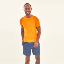 Carregar imagem no visualizador da galeria, Gallery: Uv Line T-Shirt For Men T-Shirt Sport Fit Orange Upf50+
