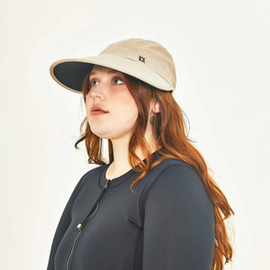 Visor Capri Colors Areia Preto