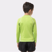 Carregar imagem no visualizador da galeria, Kids FPU50+ UV Colors Long Sleeve T-Shirt Apple Green Uv
