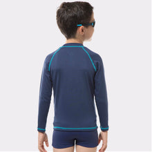 Carregar imagem no visualizador da galeria, Kids FPU50+ UV Colors Long Sleeve T-Shirt Navy Blue Uv
